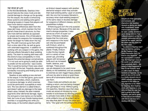 Borderlands 2 - Borderlands 2 в журнале Game Informer